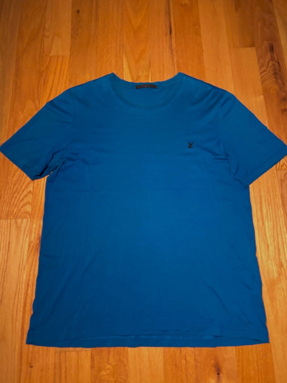 Louis Vuitton LV Embroidered Logo Royal Tshirt
